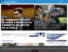 Tablet Screenshot of huelvahoy.com